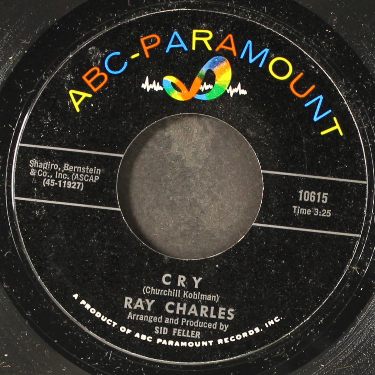 cry / teardrops from my eyes by RAY CHARLES