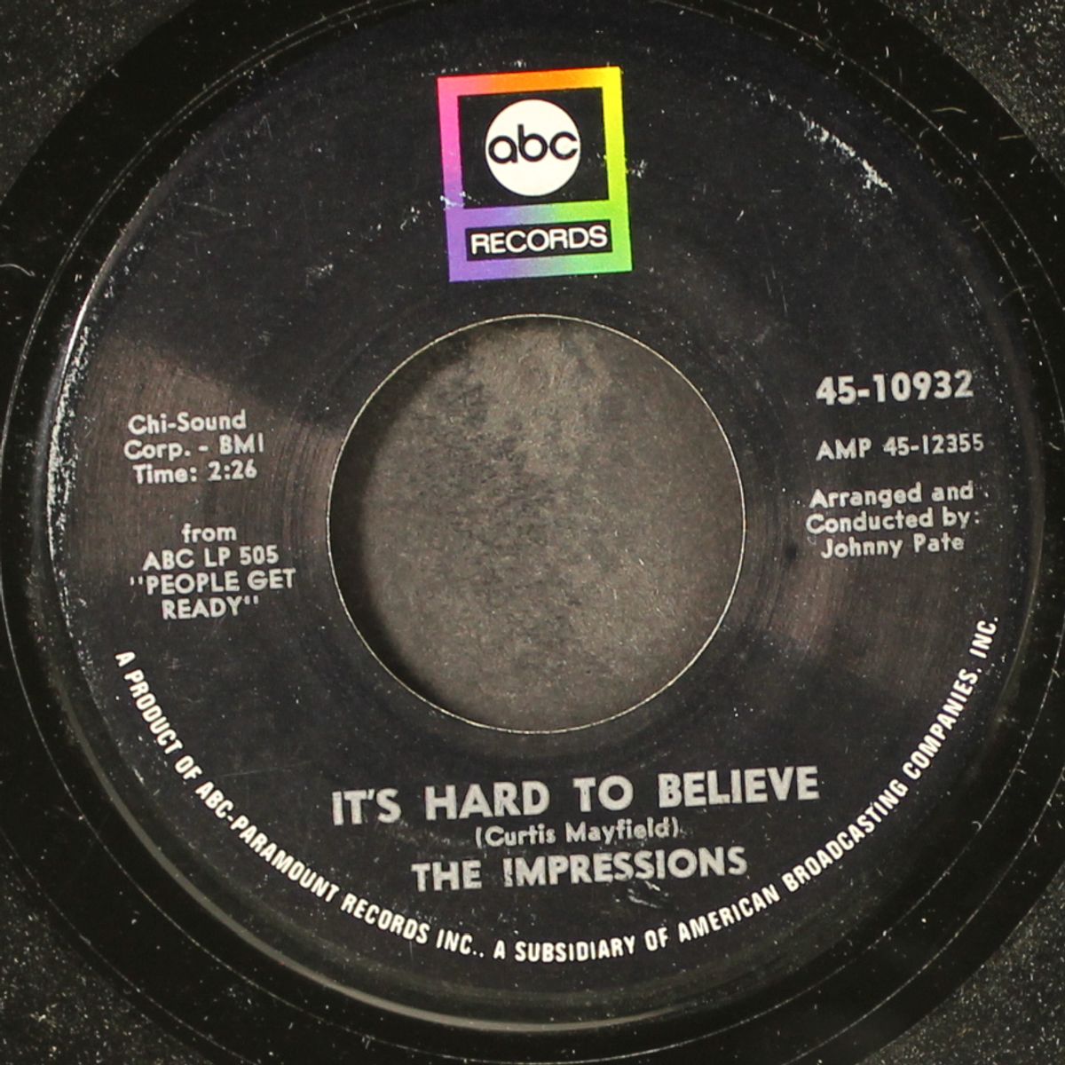 you got me runnin' / it's hard to believe by IMPRESSIONS