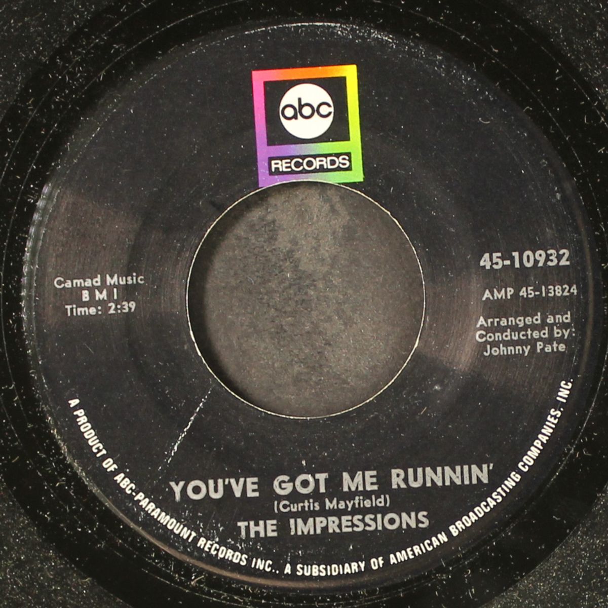 you got me runnin' / it's hard to believe by IMPRESSIONS