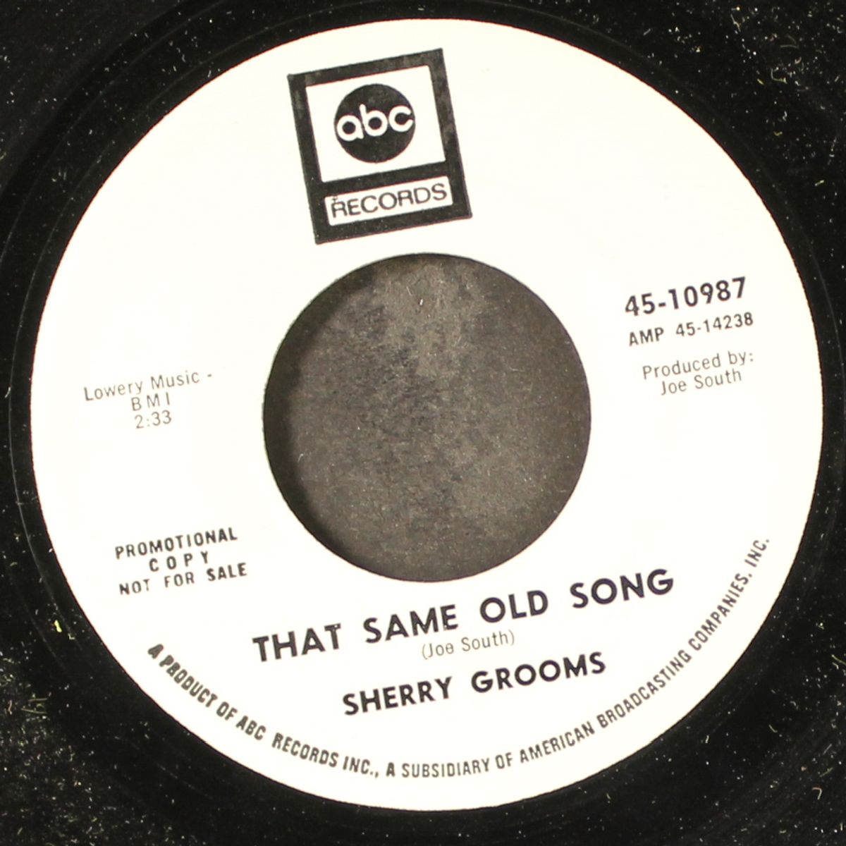 forever is a long time / that same old song by SHERRY GROOMS