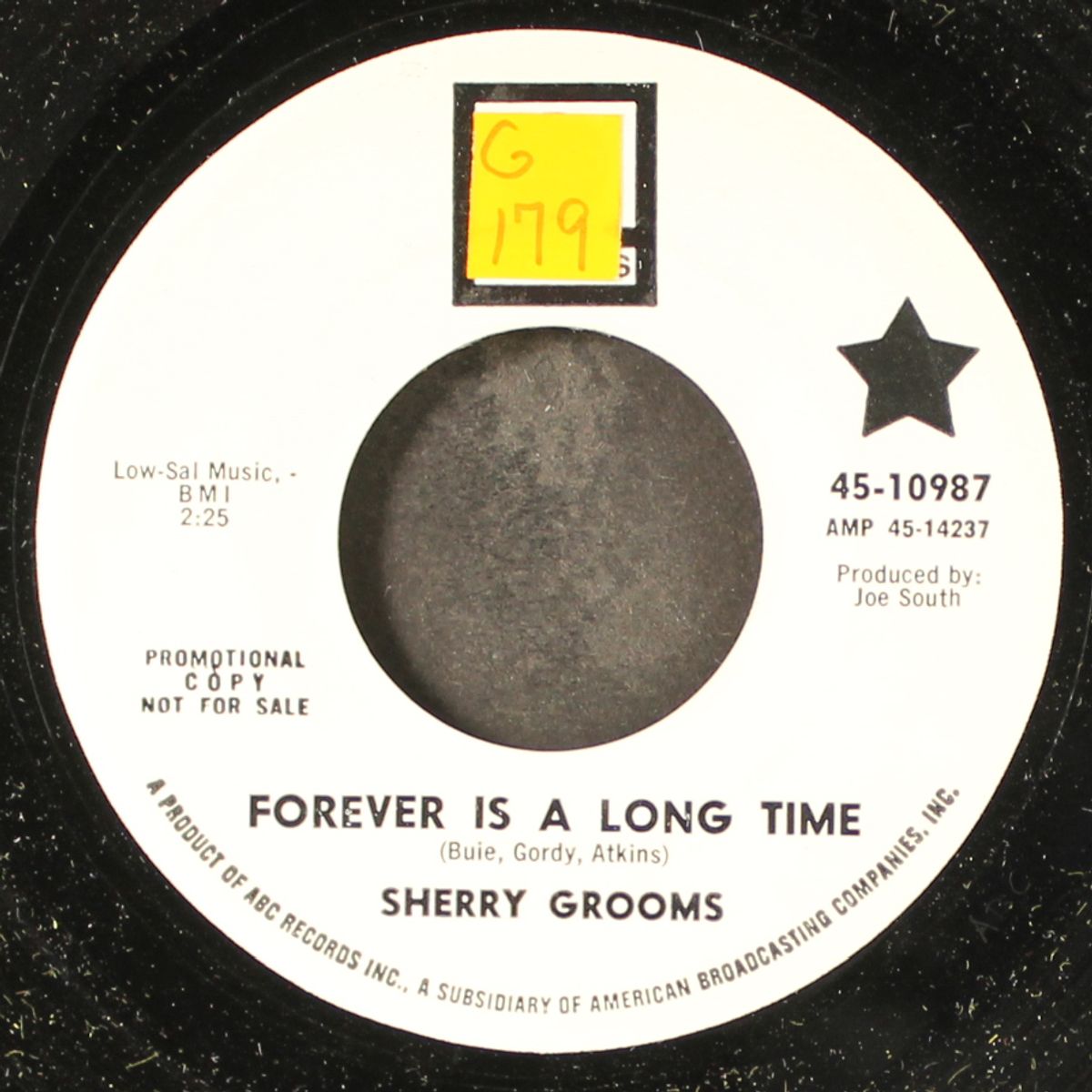 forever is a long time / that same old song by SHERRY GROOMS