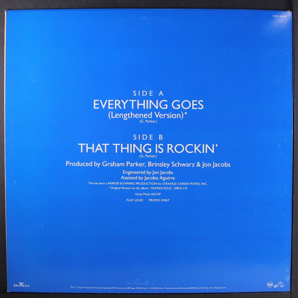 everything goes by GRAHAM PARKER