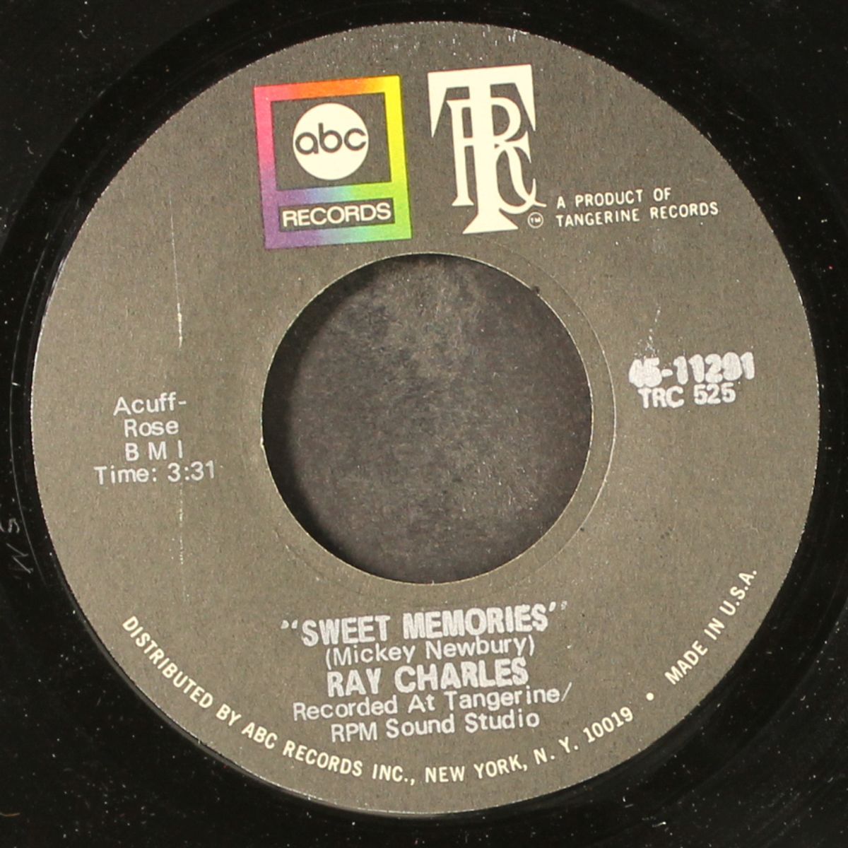 don't change on me / sweet memories by RAY CHARLES