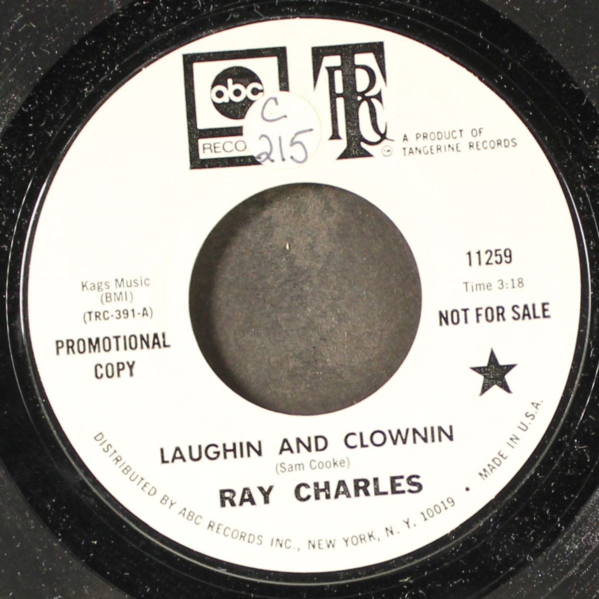 laughin' and clownin' by RAY CHARLES