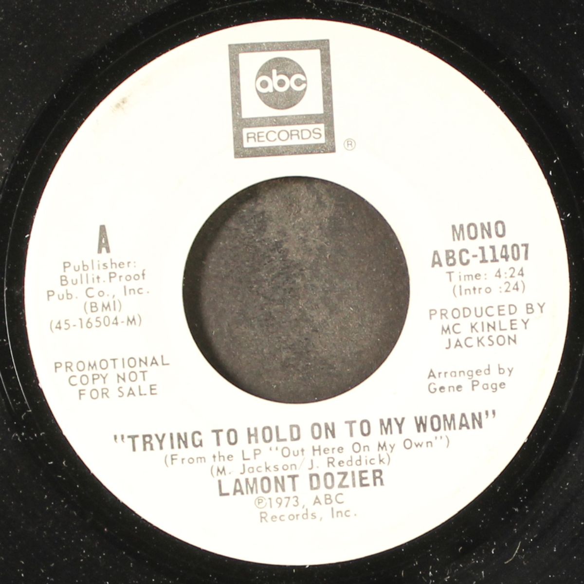 trying to hold on to my woman / mono by LAMONT DOZIER