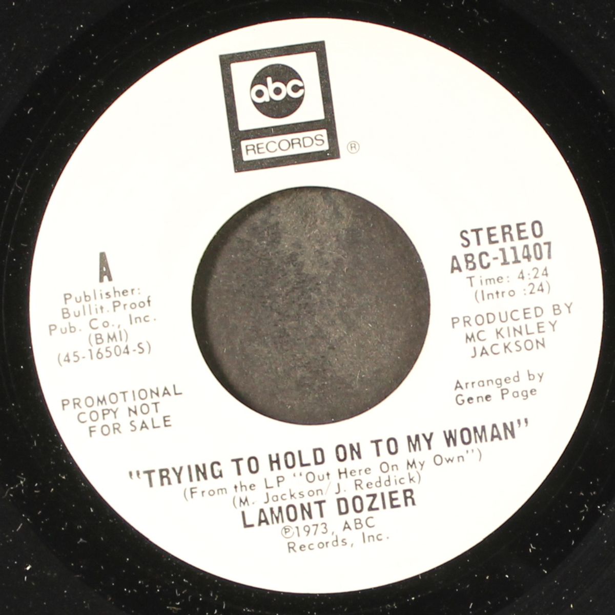 trying to hold on to my woman / mono by LAMONT DOZIER
