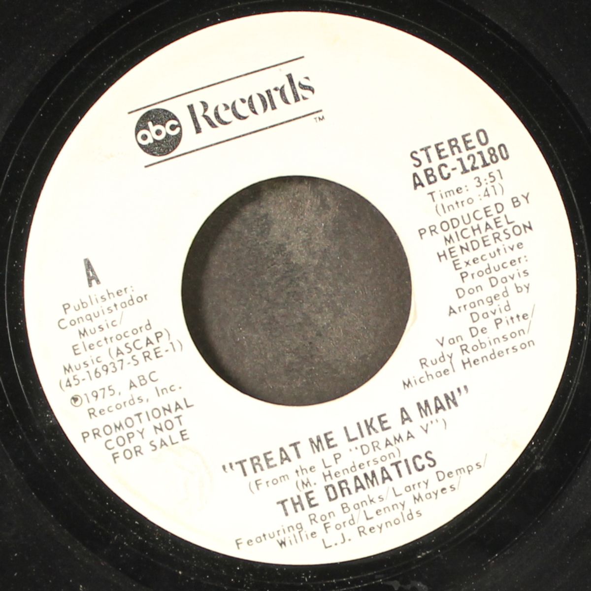 treat me like a man / mono by DRAMATICS