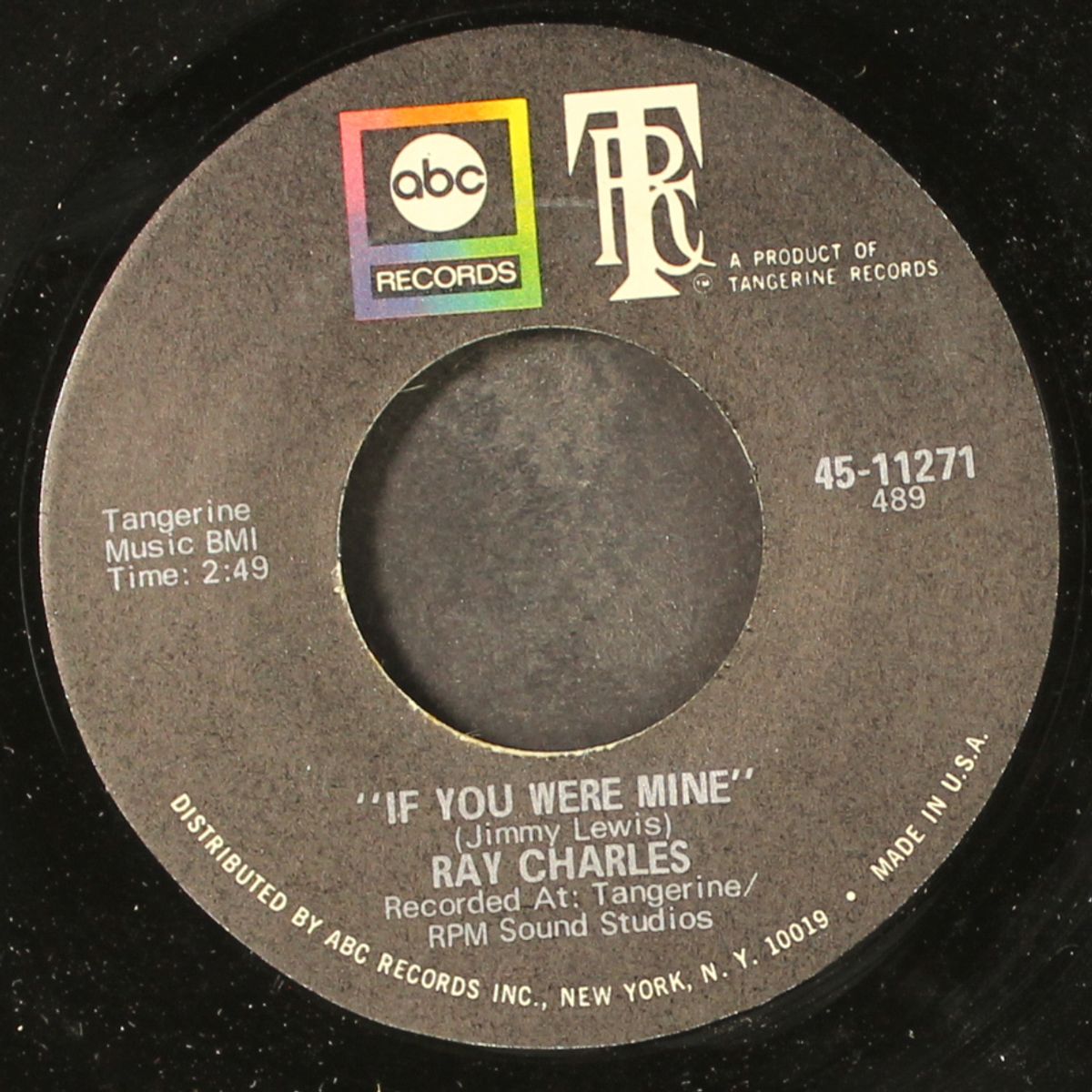 if you were mine by RAY CHARLES