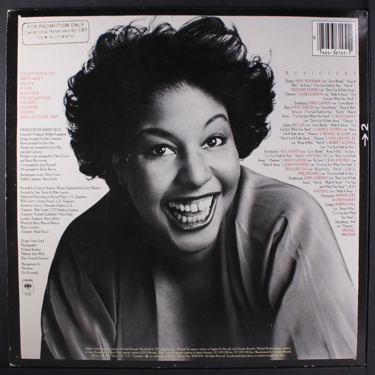 in love by CHERYL LYNN