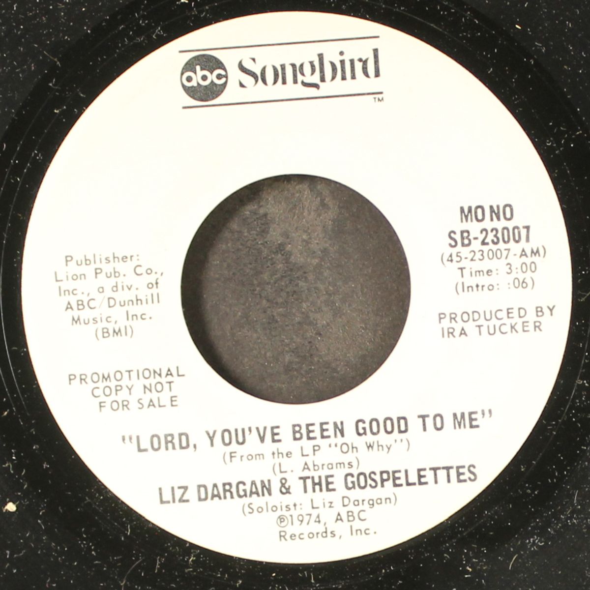 lord, you've been good to me / mono by LIZ DARGAN & GOSPELETTES