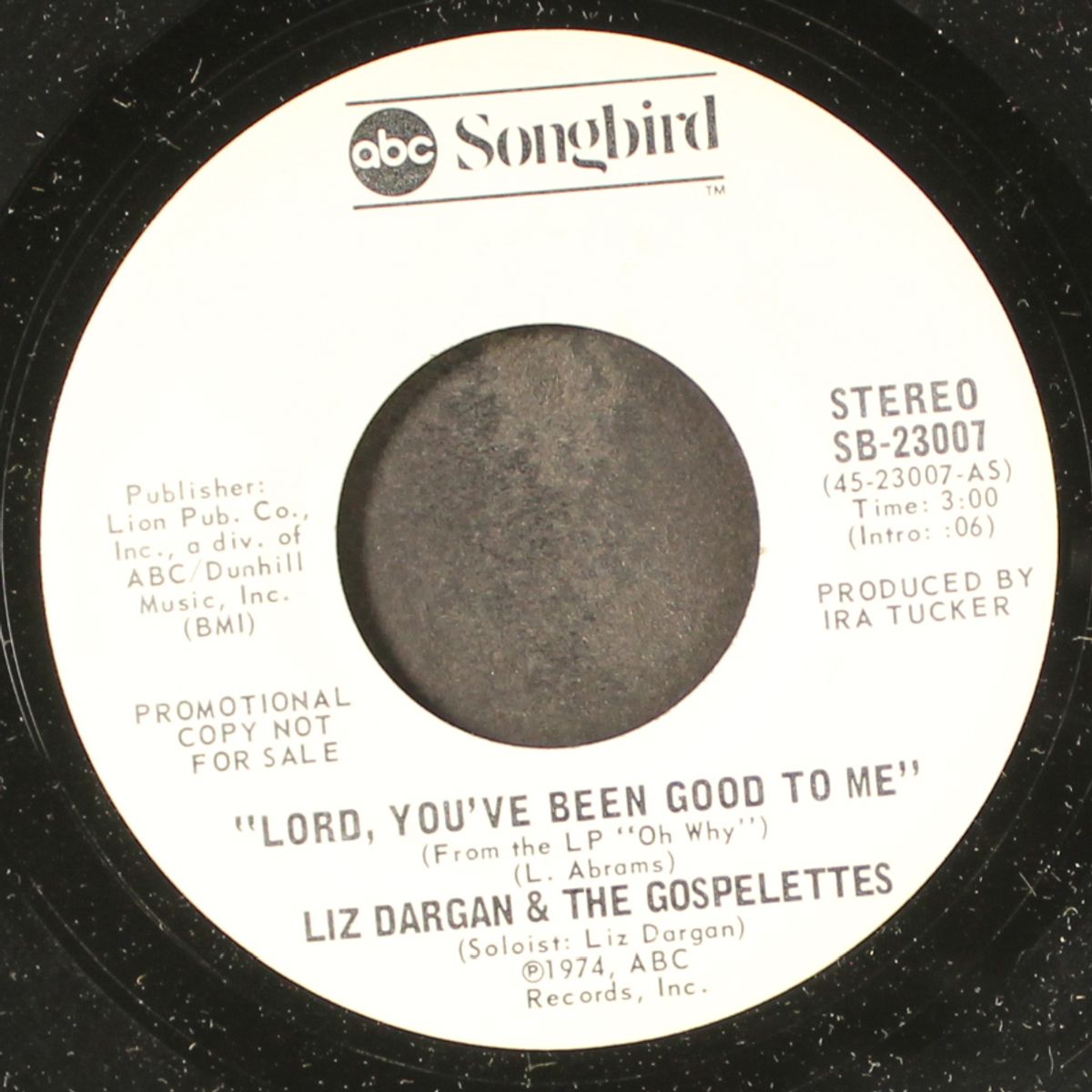 lord, you've been good to me / mono by LIZ DARGAN & GOSPELETTES