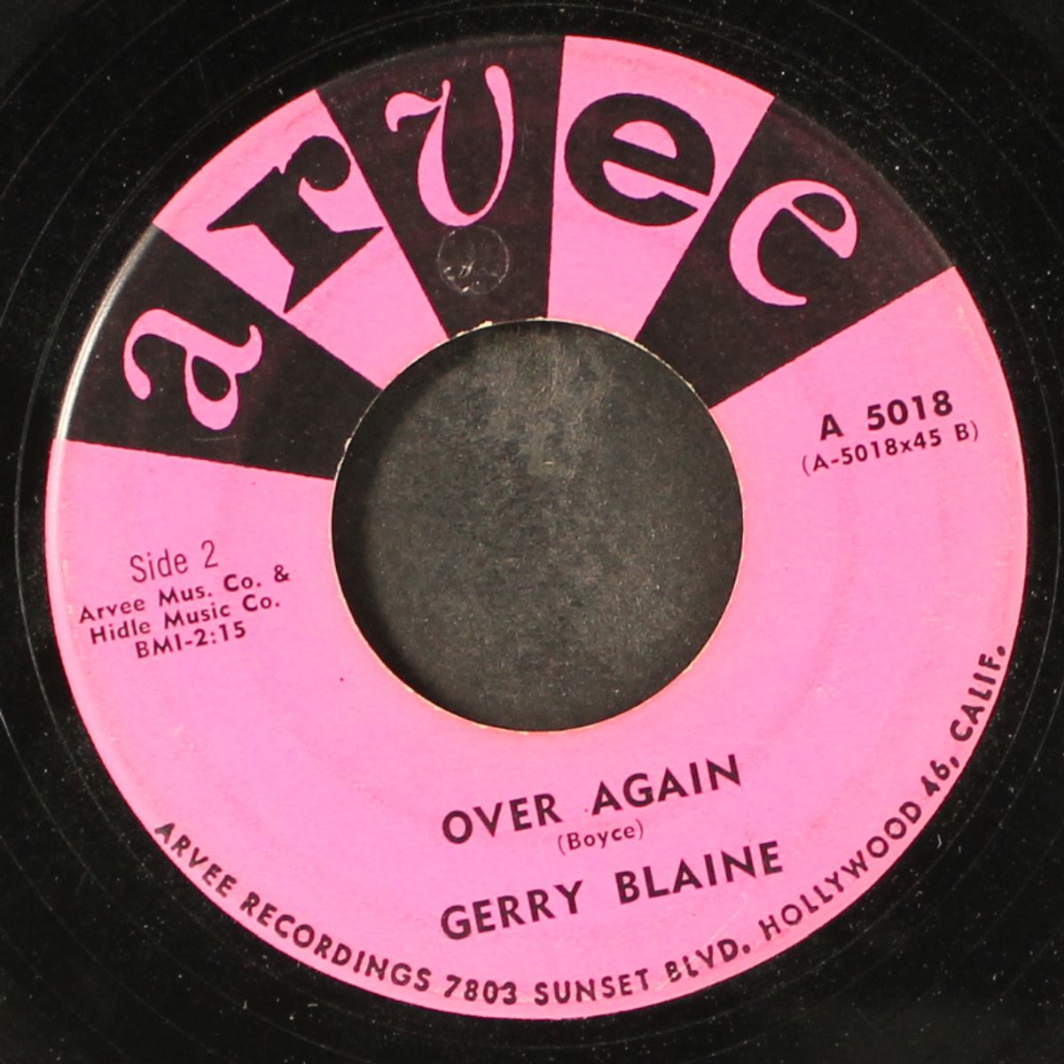 mountain of love / over again by GERRY BLAINE