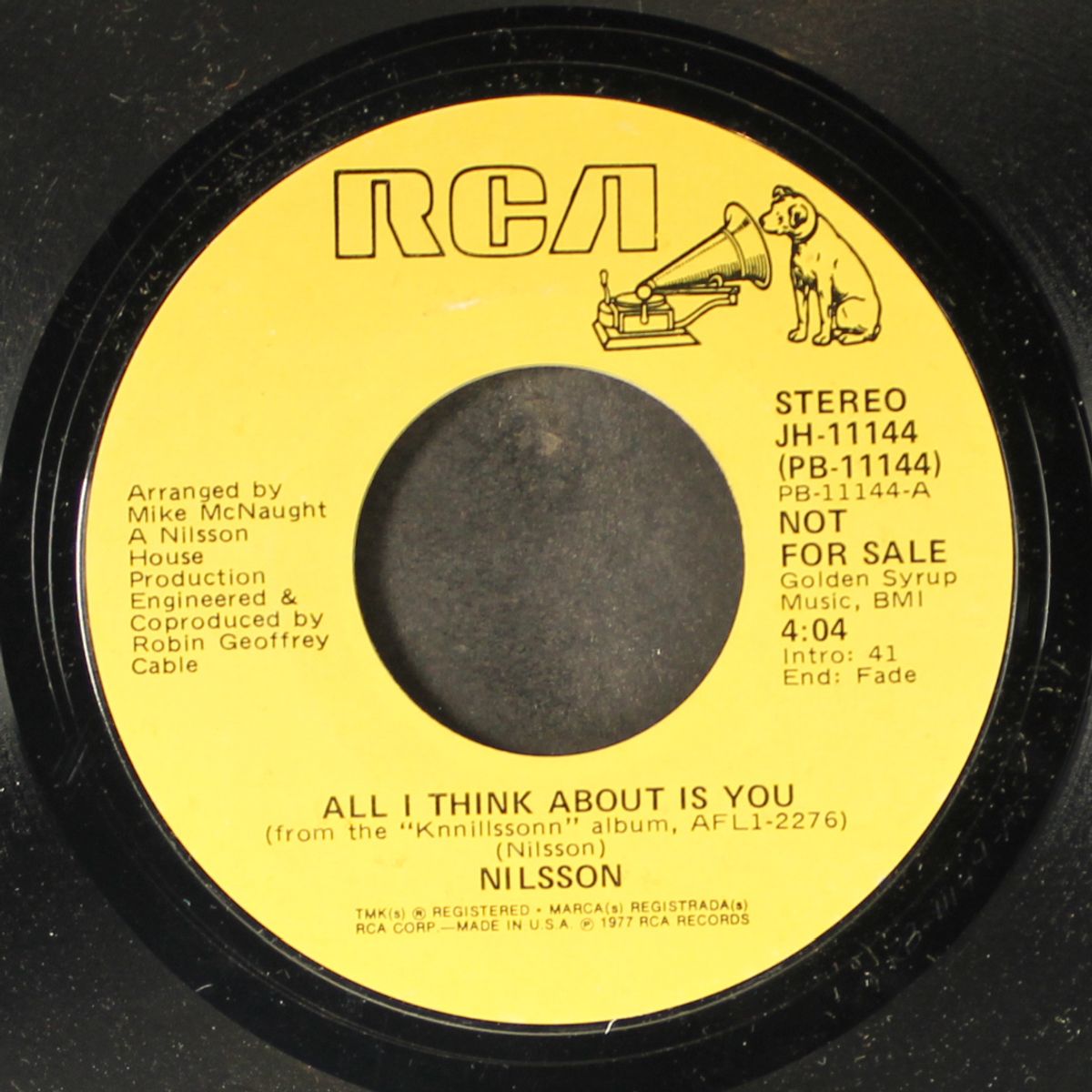 all i think about is you / mono by NILSSON