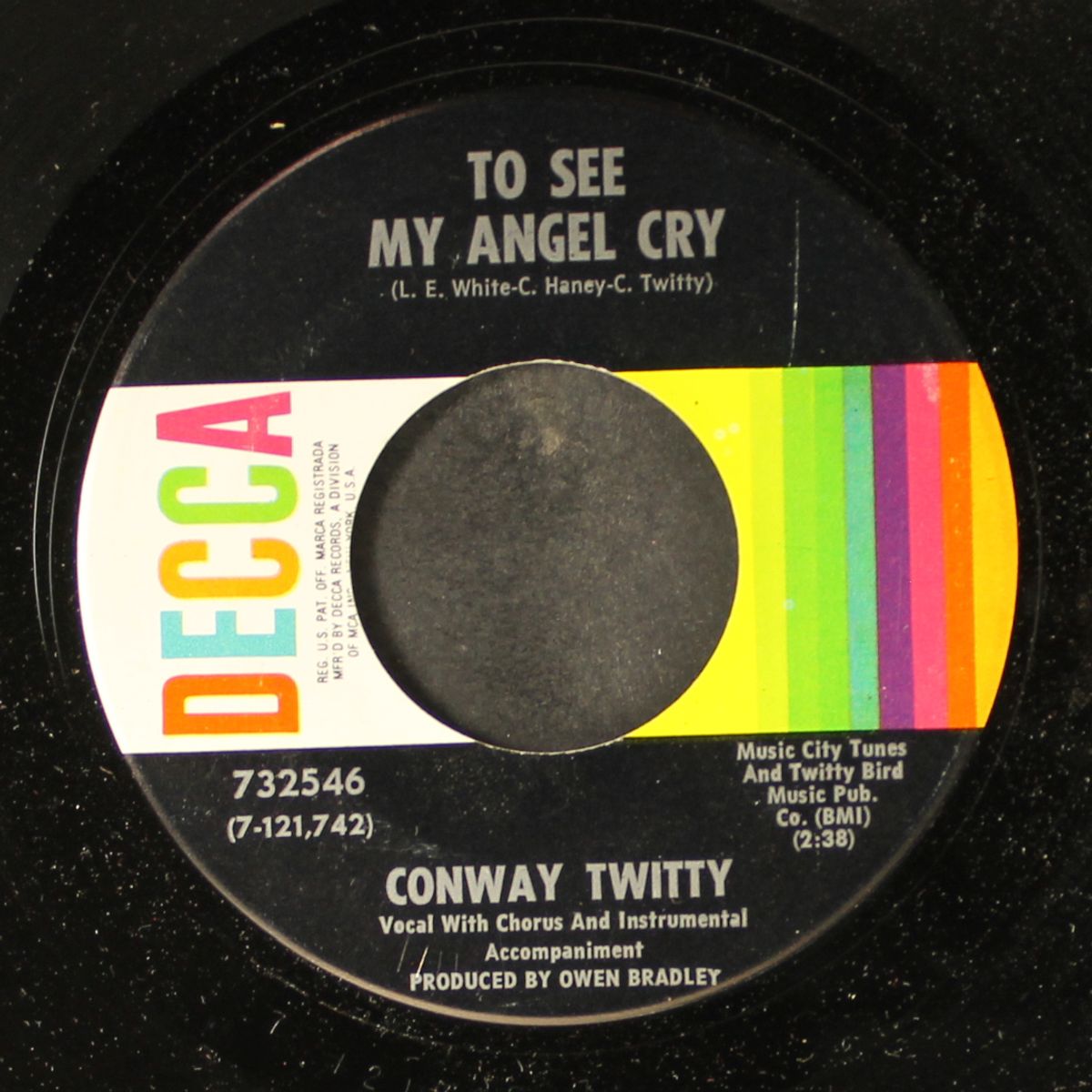 to see my angel cry by CONWAY TWITTY