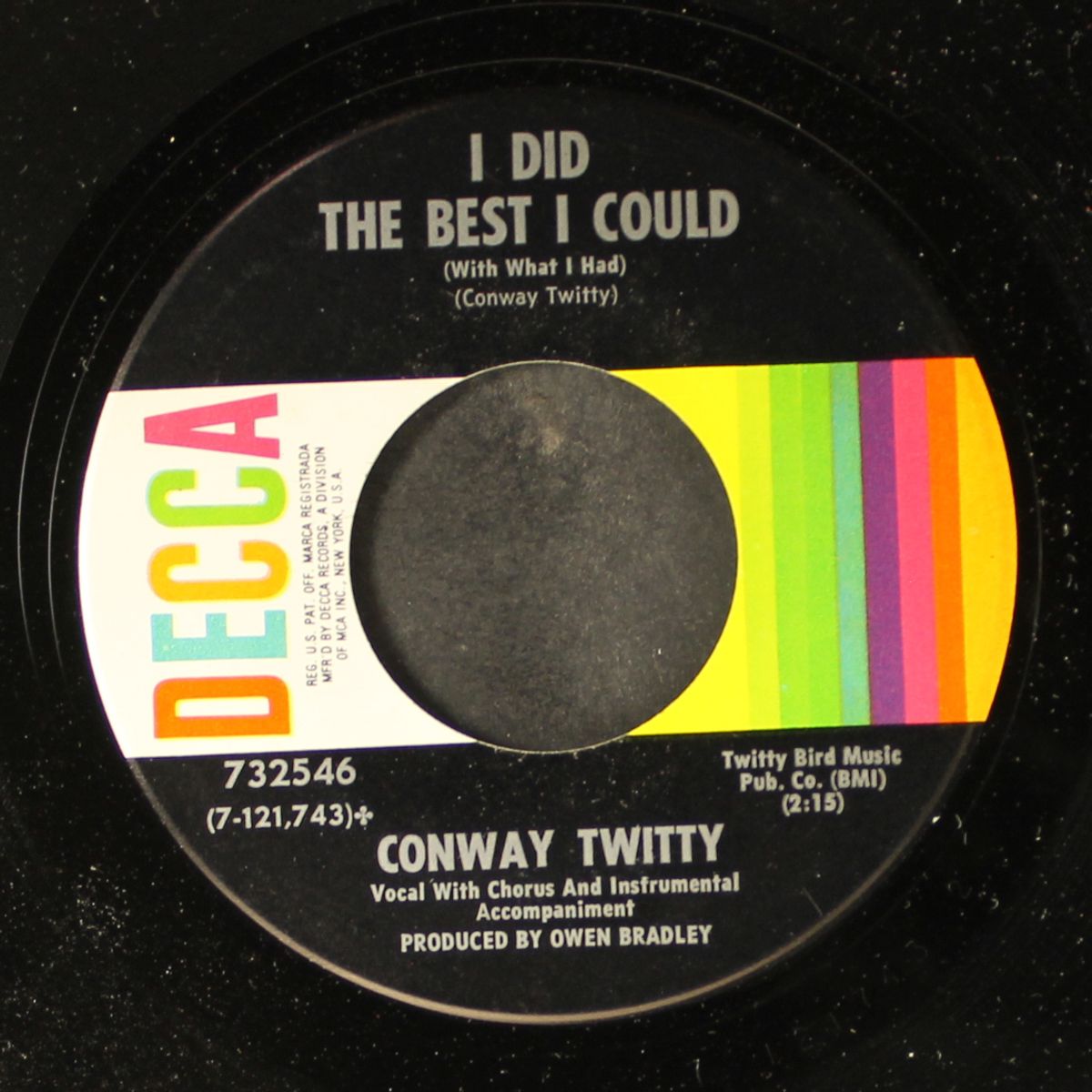 to see my angel cry by CONWAY TWITTY