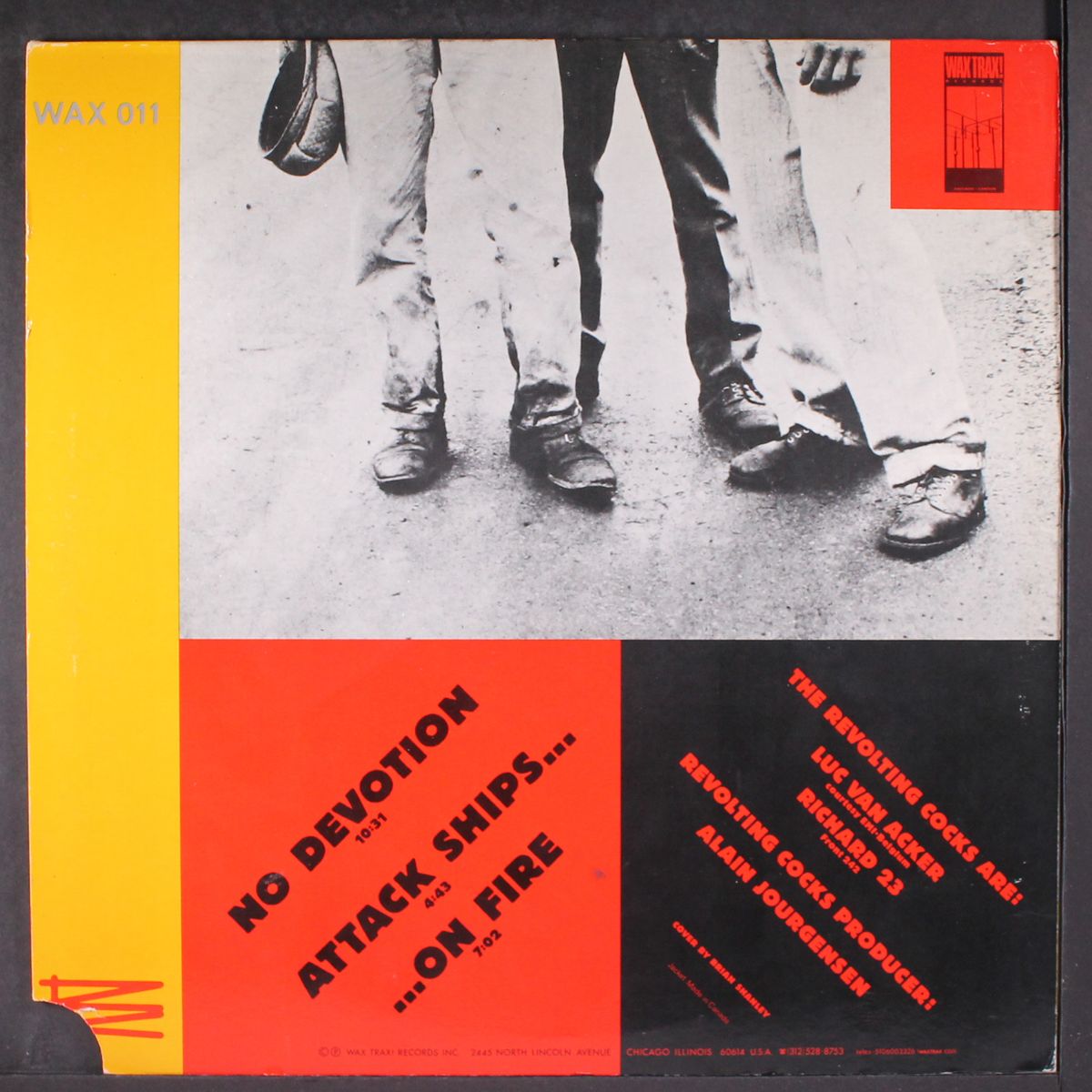 no devotion / attack ships / on fire by REVOLTING COCKS