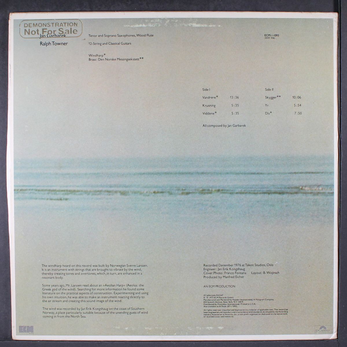 dis by JAN GARBAREK