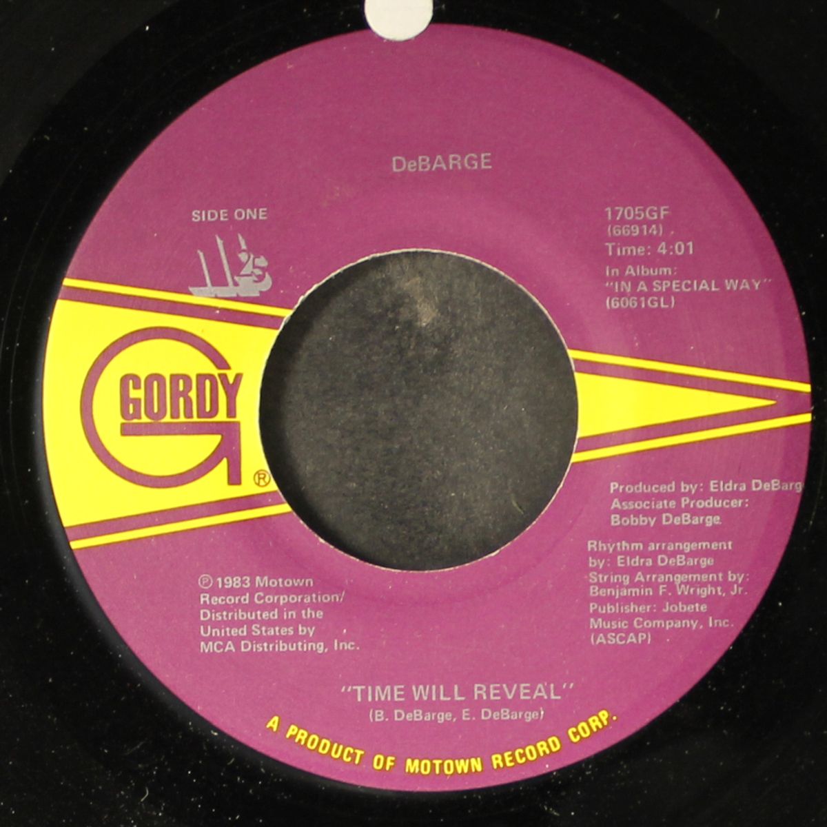 time will reveal by DEBARGE