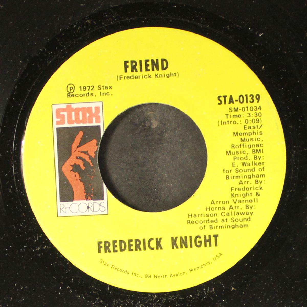 trouble / friend by FREDERICK KNIGHT