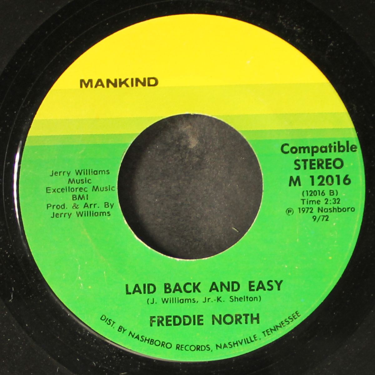 song #29 (i'm your man) by FREDDIE NORTH