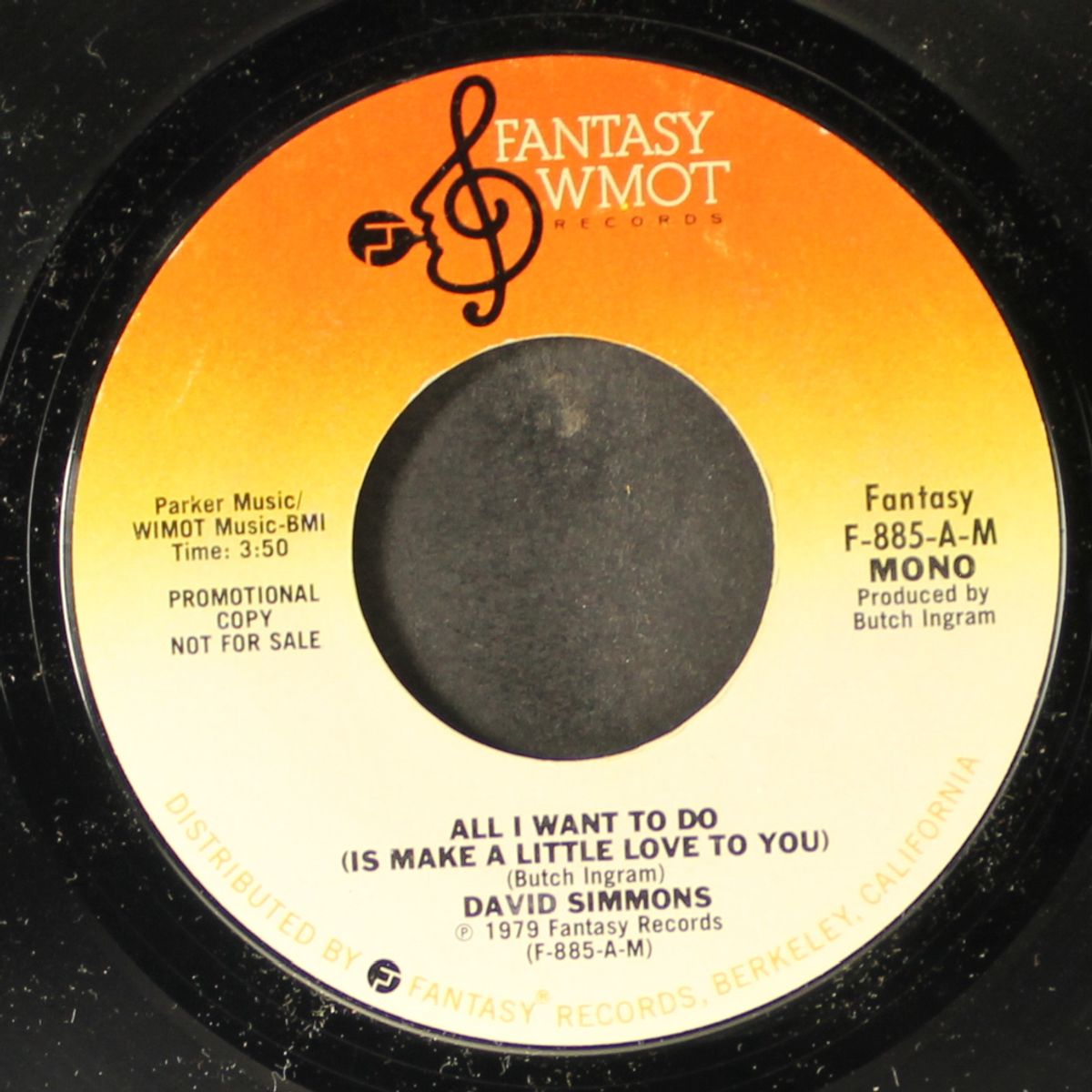 all i want to do (is make a little love to you) by DAVID SIMMONS