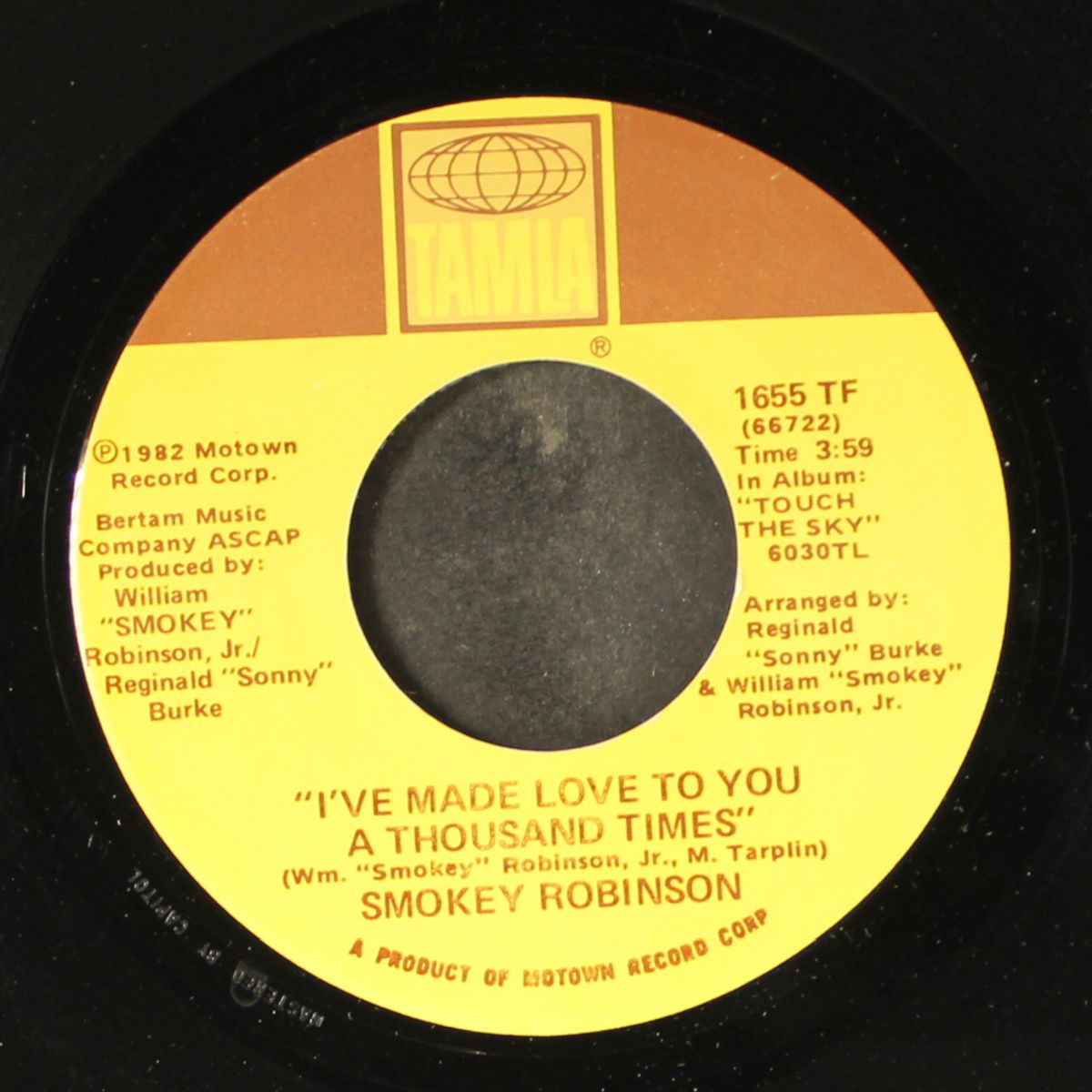 i've made love to you a thousand times by SMOKEY ROBINSON