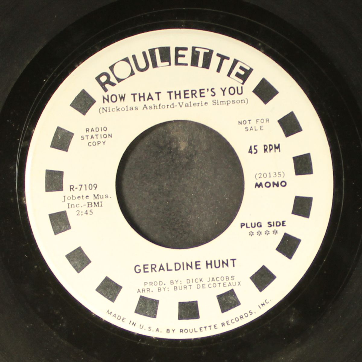 now that there's you / mono by GERALDINE HUNT