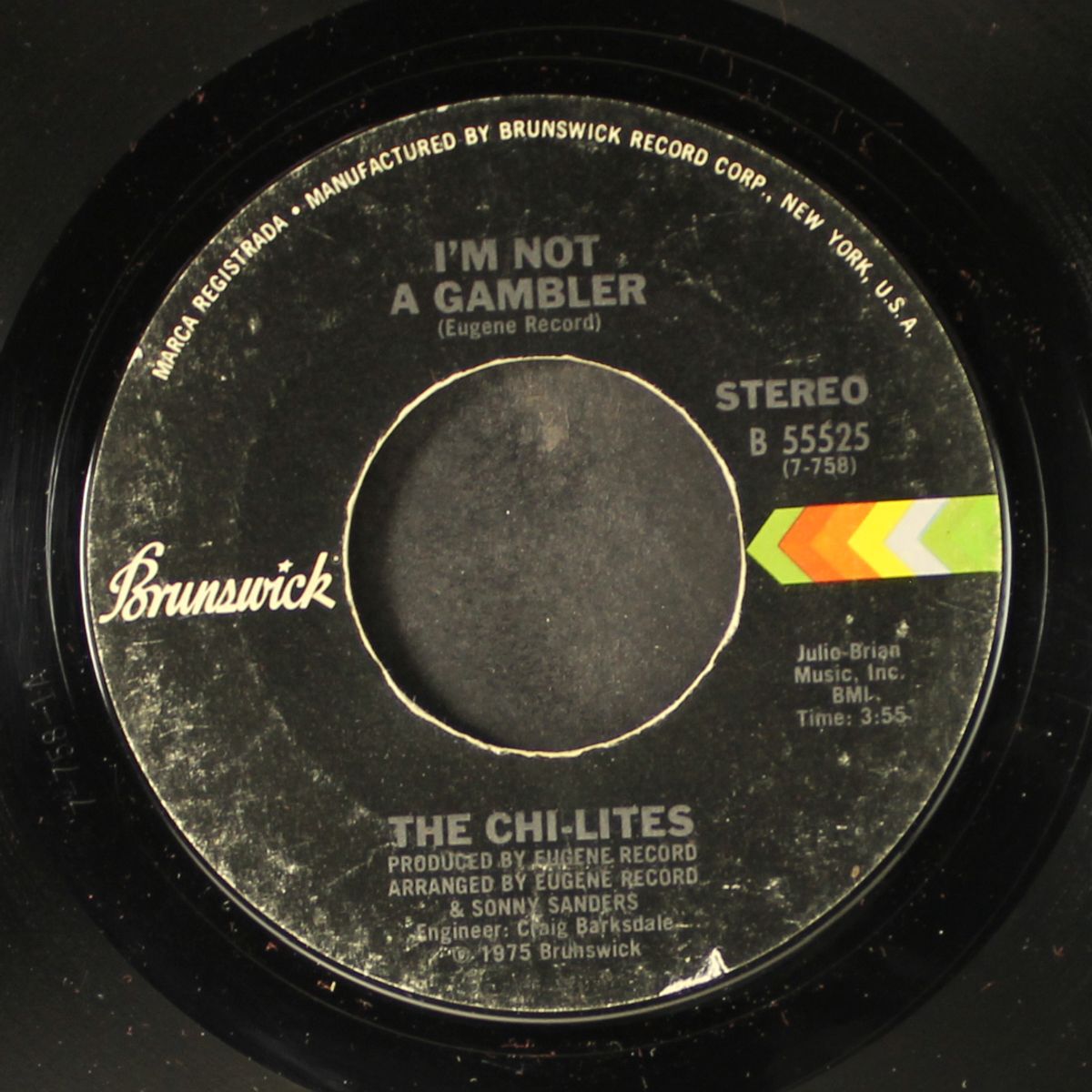 the devil is doing his work / i'm not a gambler by CHI-LITES