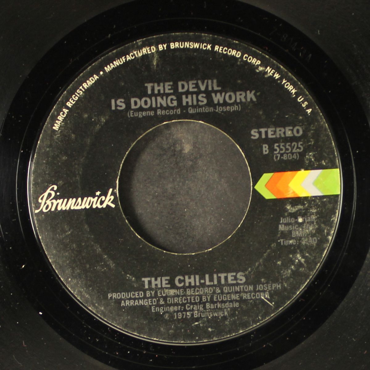 the devil is doing his work / i'm not a gambler by CHI-LITES