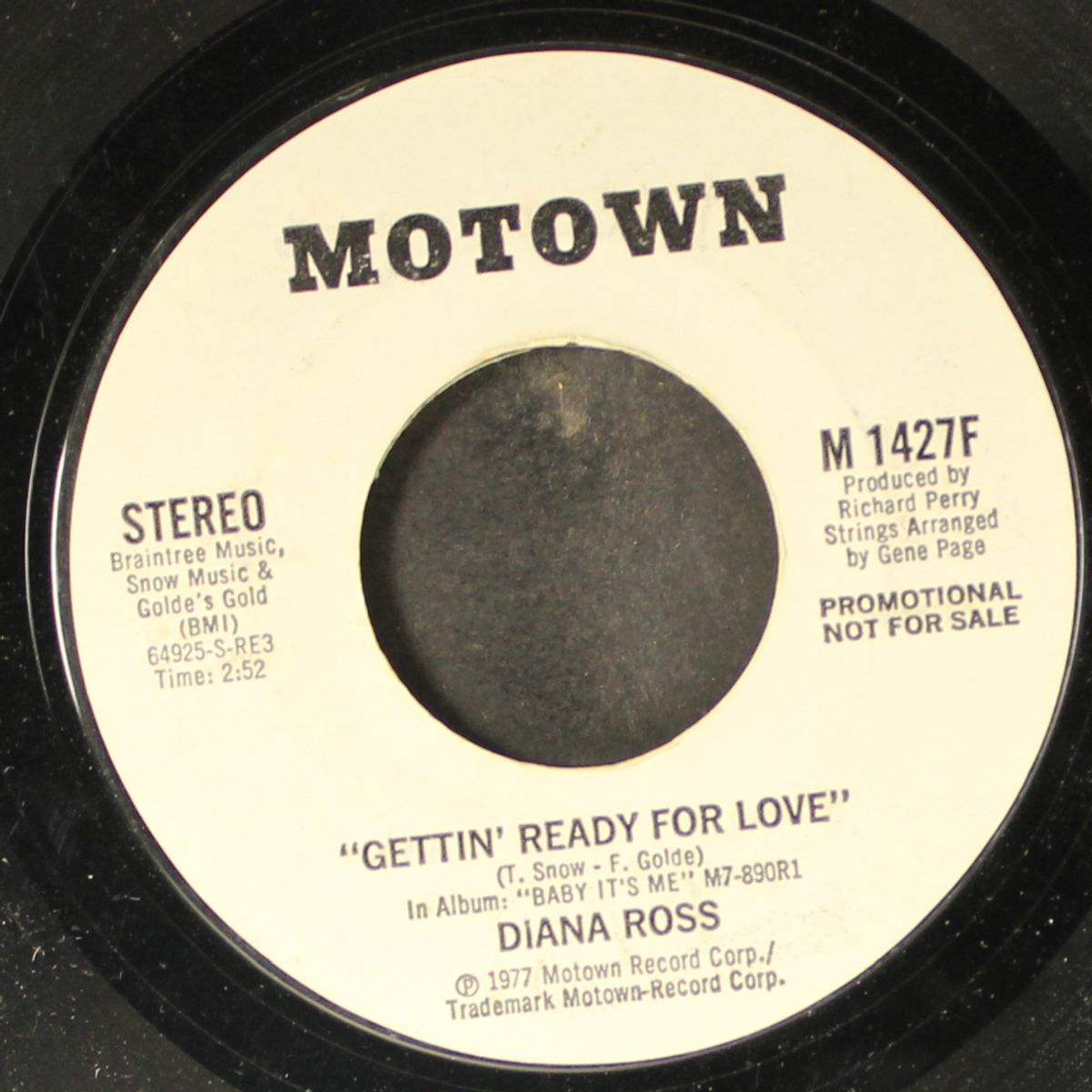 gettin' ready for love / mono by DIANA ROSS