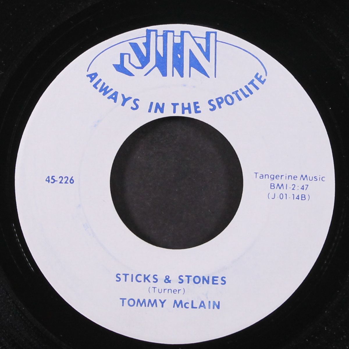 sticks & stones / i'll miss you by TOMMY MCLAIN