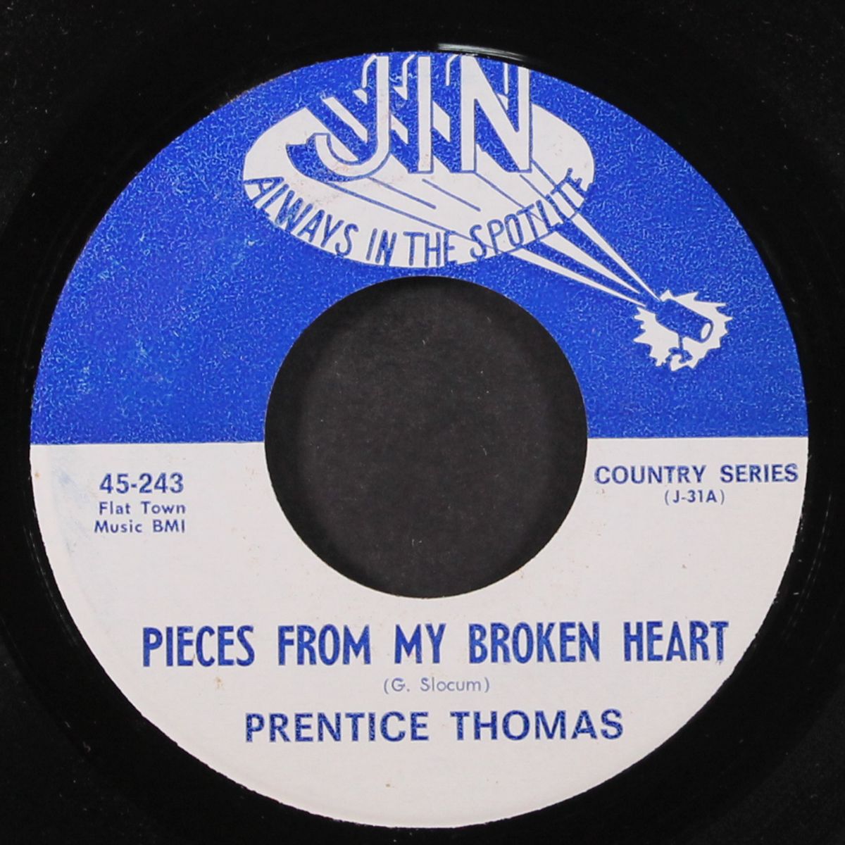 bad moon rising / pieces from my broken heart by PRENTICE THOMAS