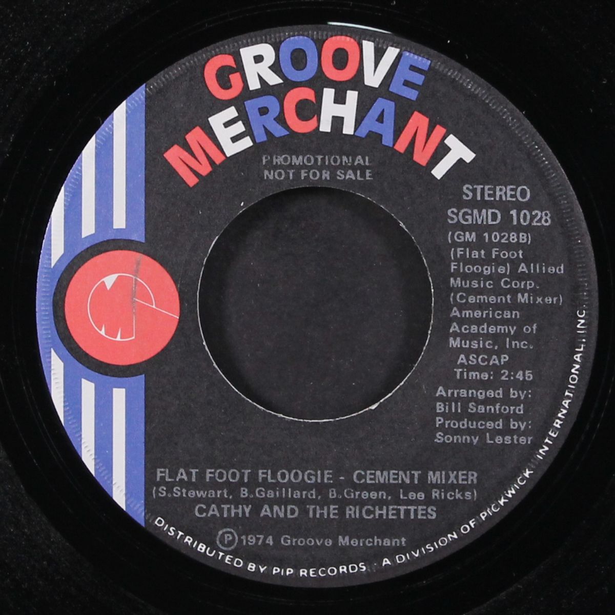 five short minutes / flat foot floogie - cement mixer by CATHY & RICHETTES