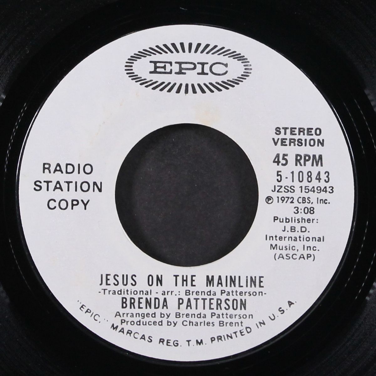 jesus on the mainline / mono by BRENDA PATTERSON