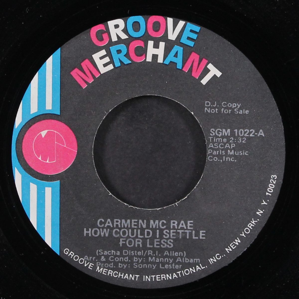 how could i settle for less / the good life by CARMEN MCRAE