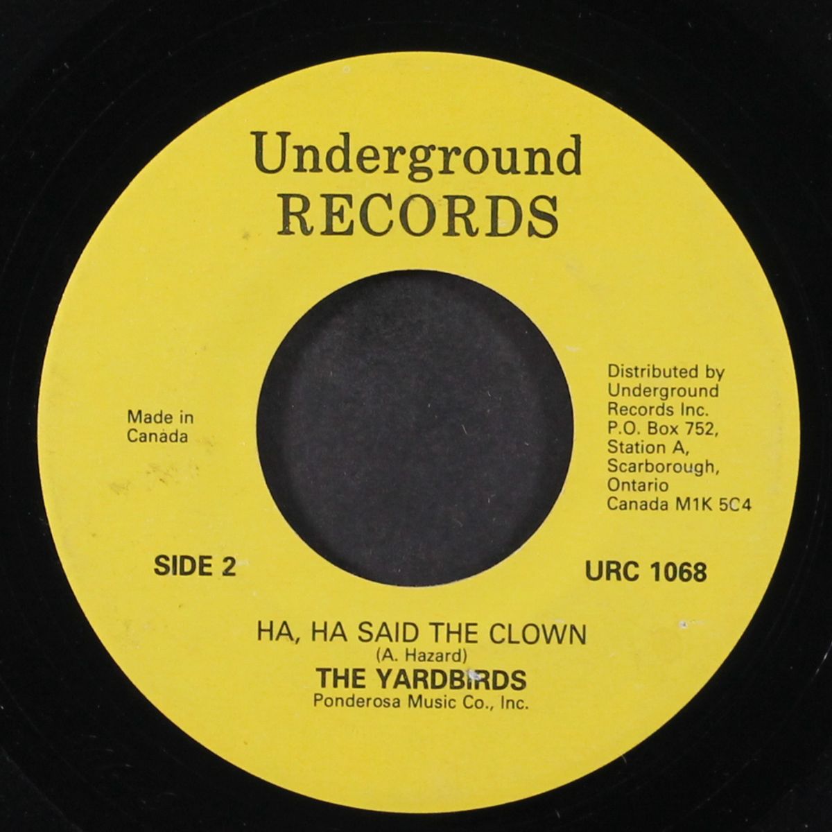 over, under, sideways, down / ha, ha said the clown by YARDBIRDS