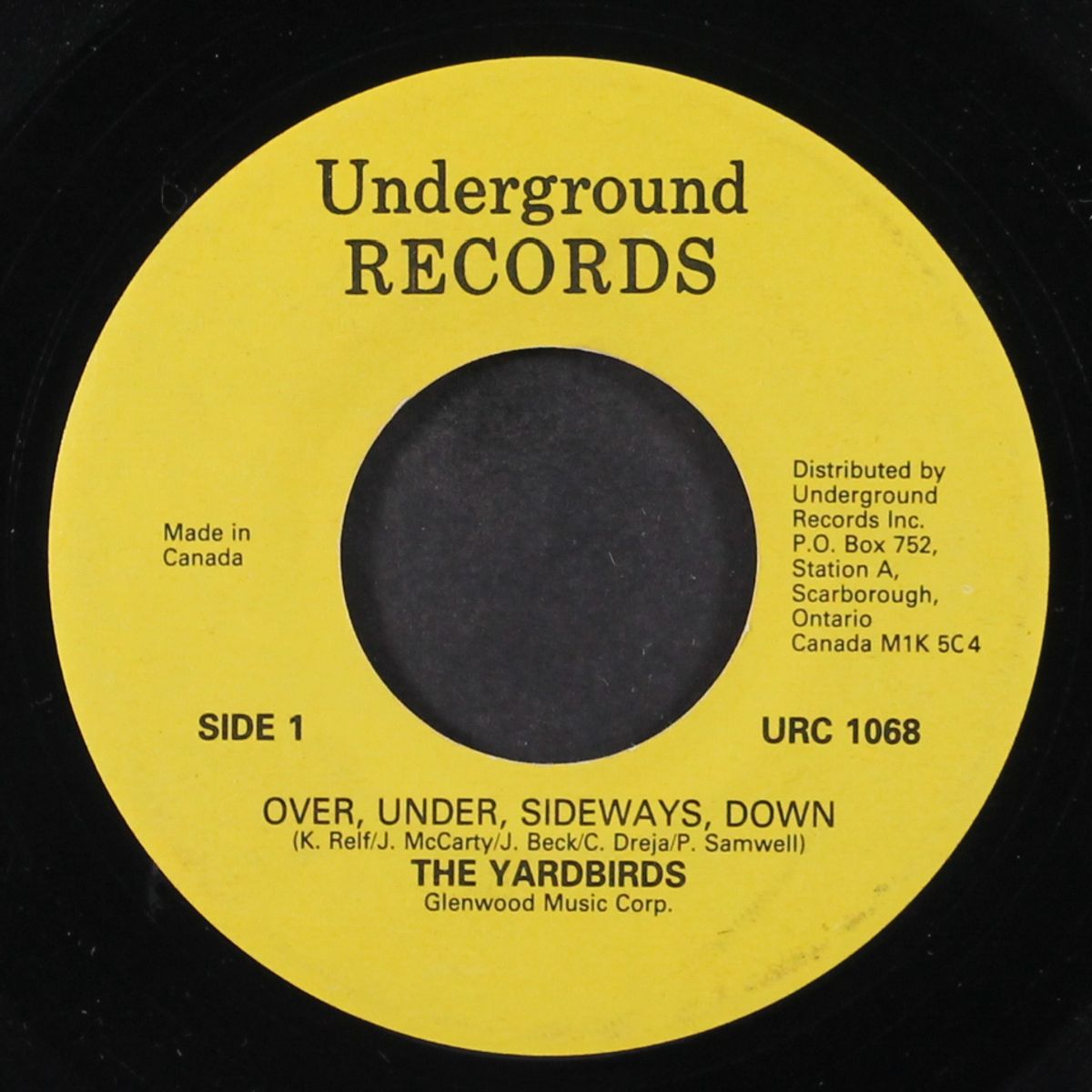 over, under, sideways, down / ha, ha said the clown by YARDBIRDS