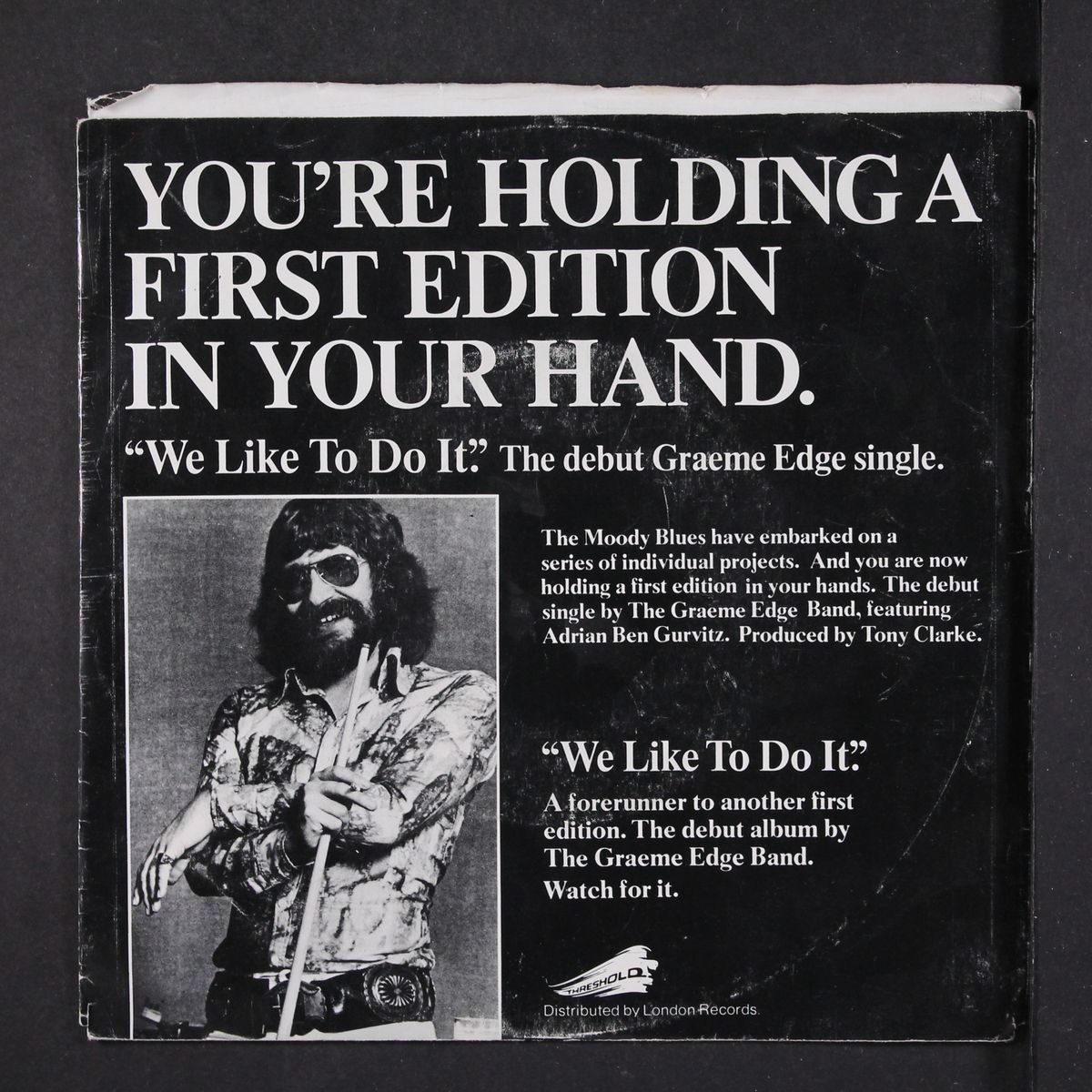 we like to do it / shotgun by GRAEME EDGE BAND