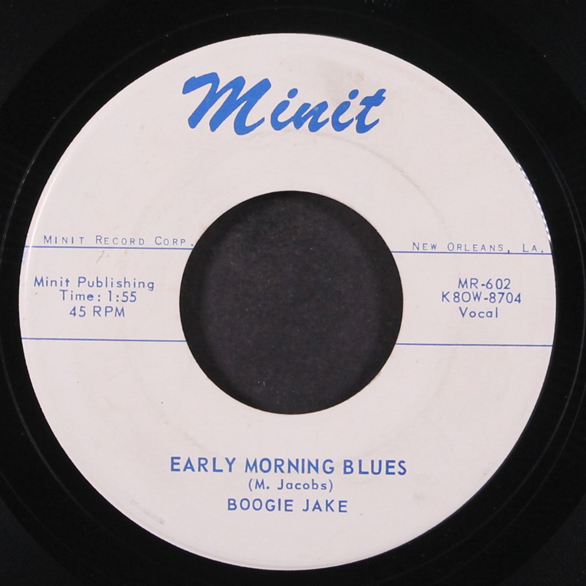 early morning blues / bad luck and trouble by BOOGIE JAKE