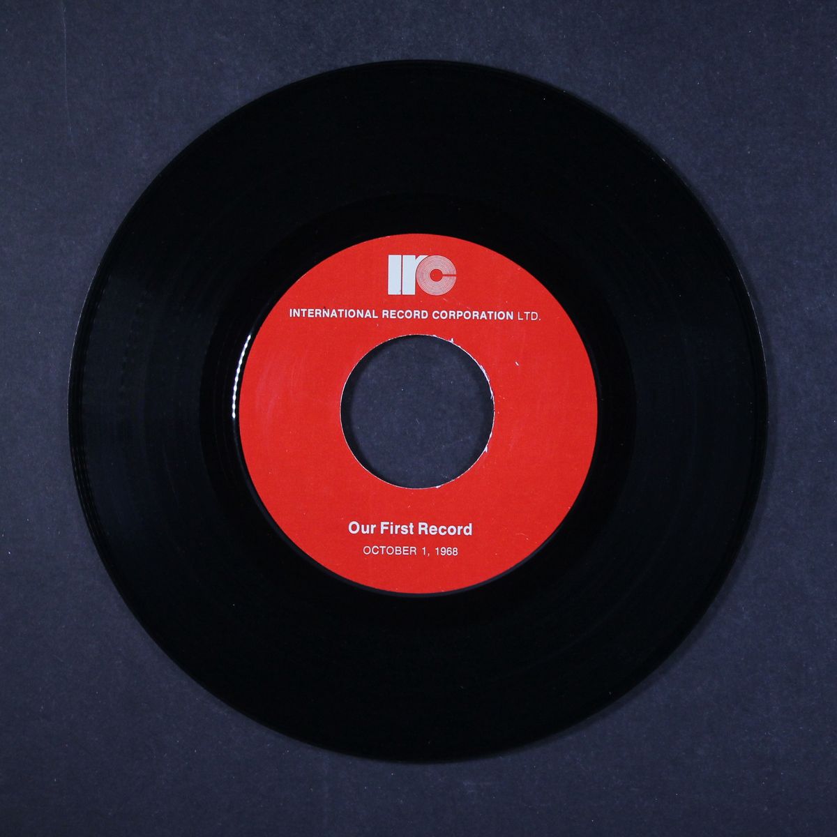 our first record october 1, 1968 by NO ARTIST