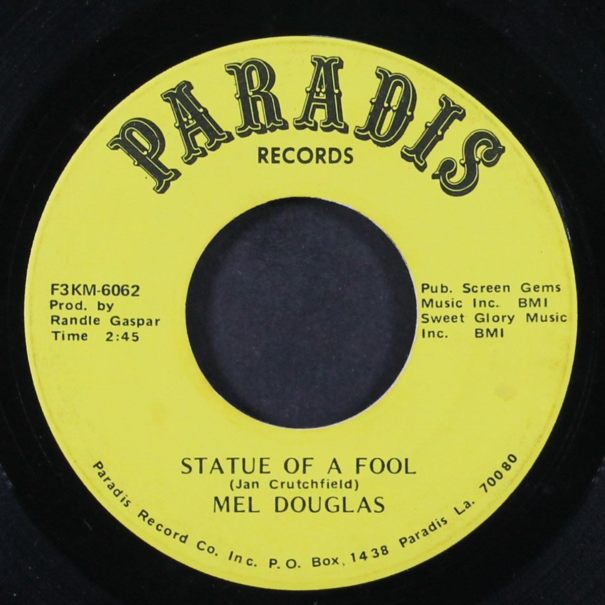 statue of a fool / blue water by MEL DOUGLAS