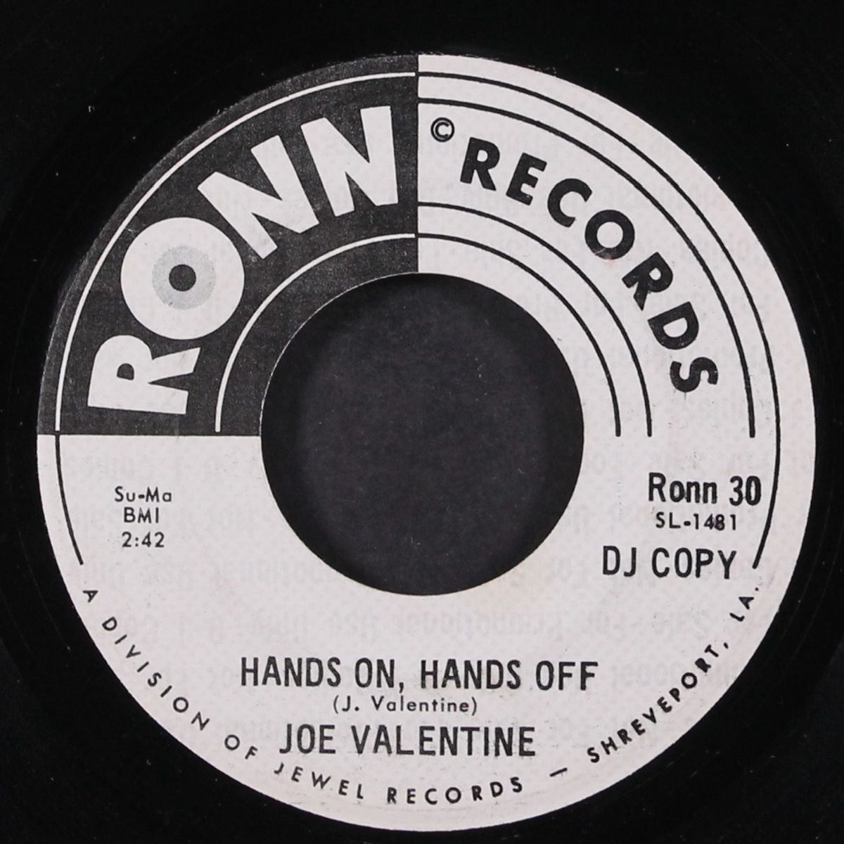 hands on, hands off / a woman's love by JOE VALENTINE