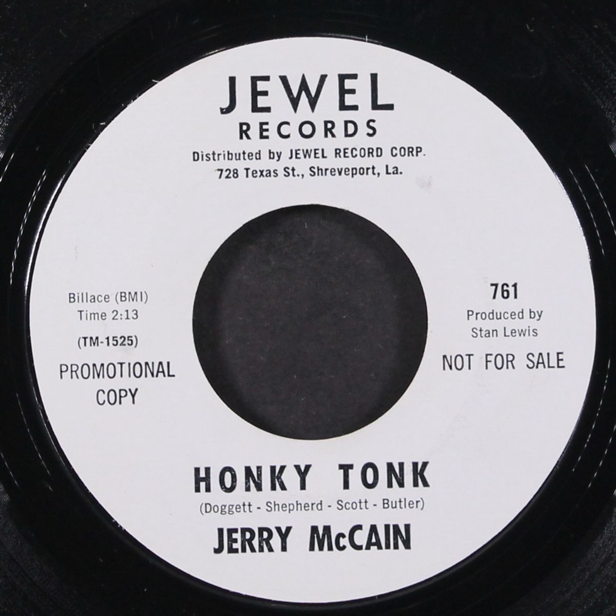 sugar baby / honky tonk by JERRY MCCAIN