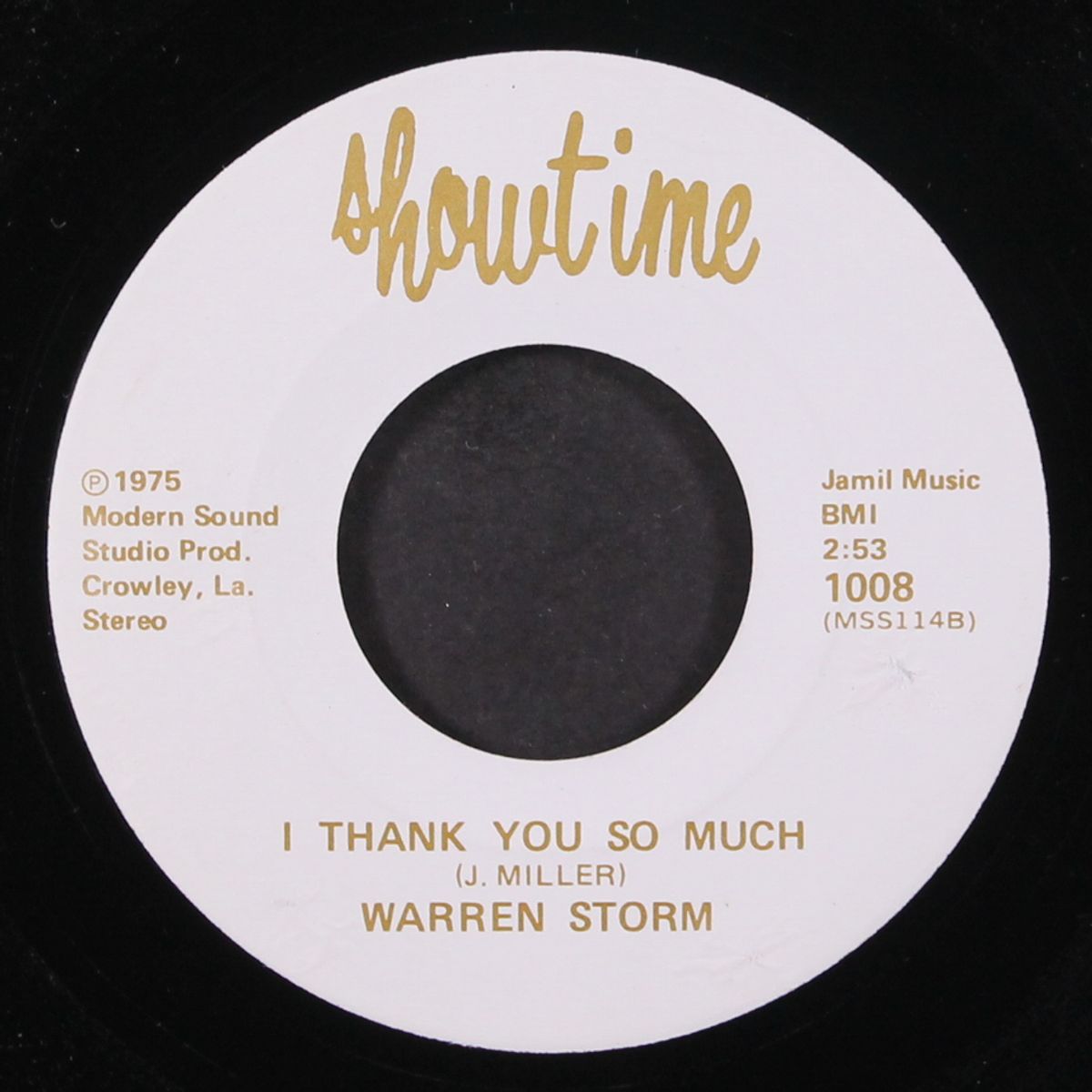 touch me / i thank you so much by WARREN STORM
