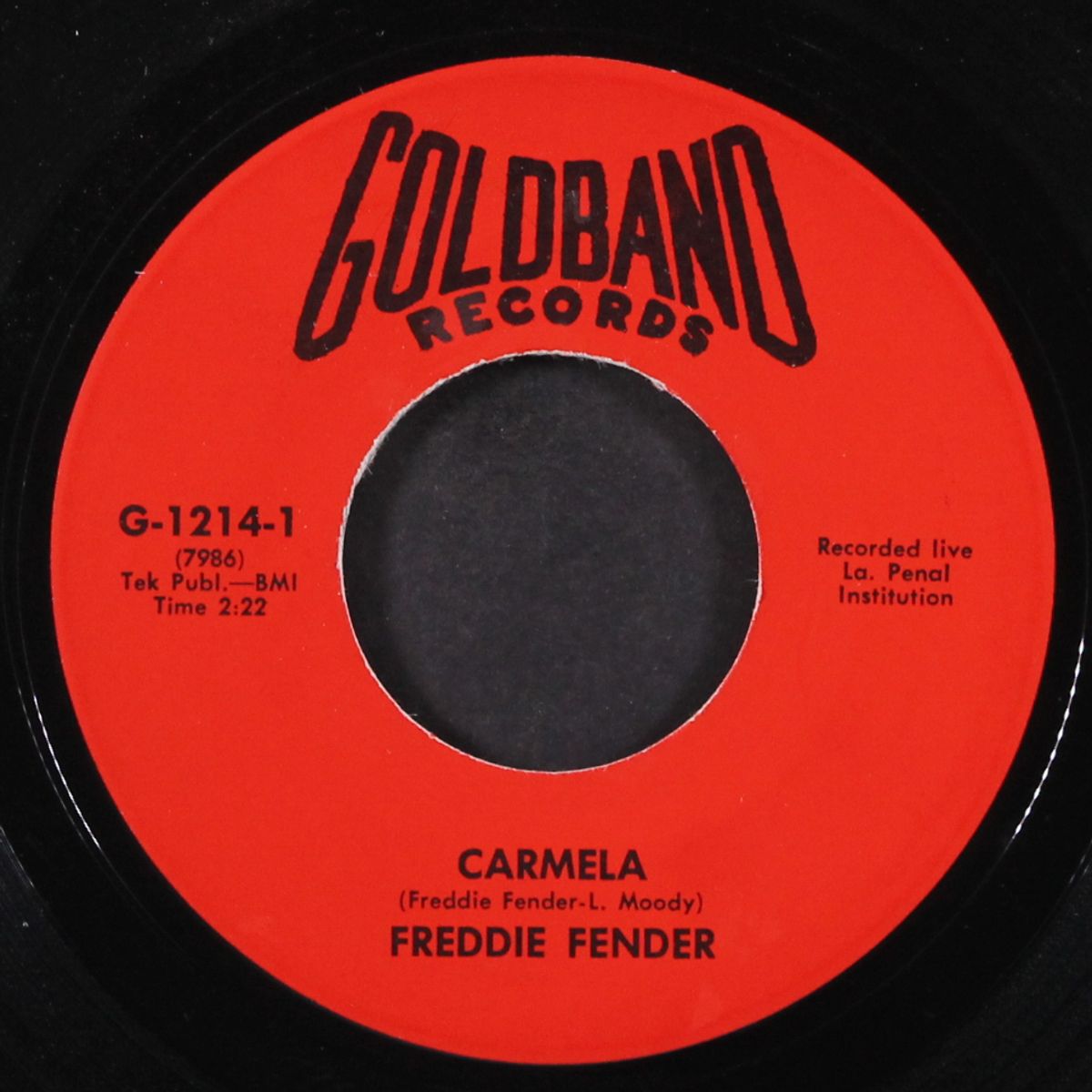 carmela / my train of love by FREDDIE FENDER