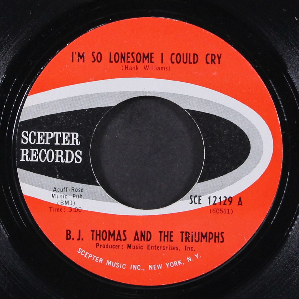 i'm so lonesome i could cry by B.J. THOMAS & TRIUMPHS