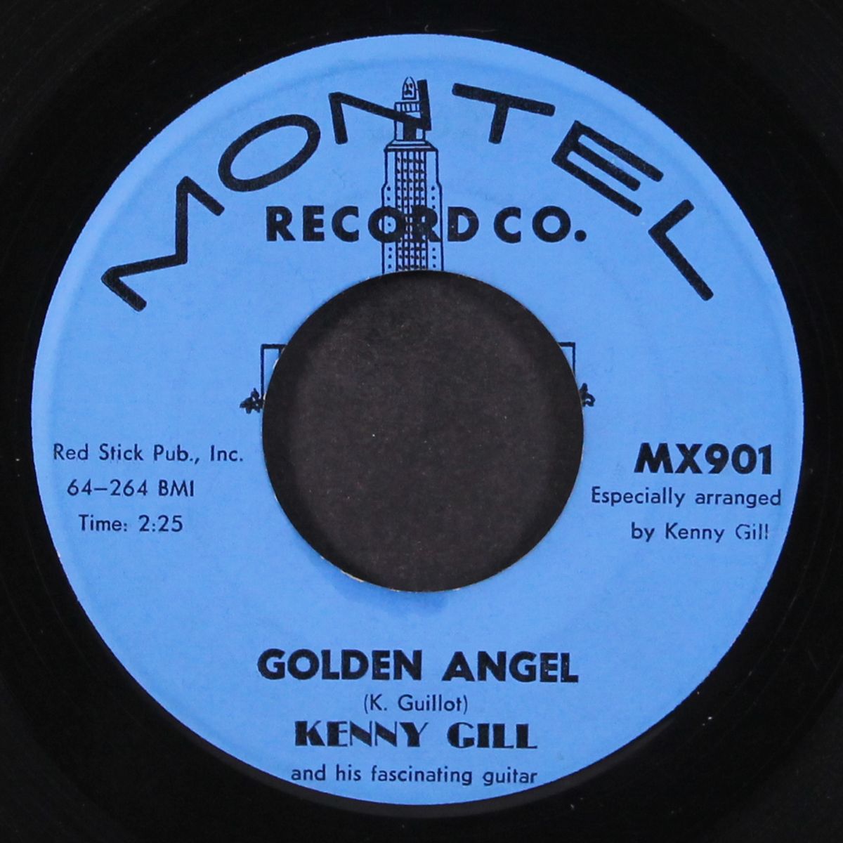 plaster of paris / golden angel by KENNY GILL