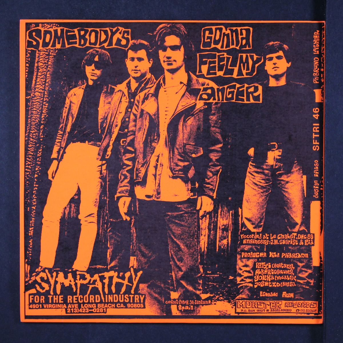 don't follow that way / somebody's gonna feel my anger by LA SECTA