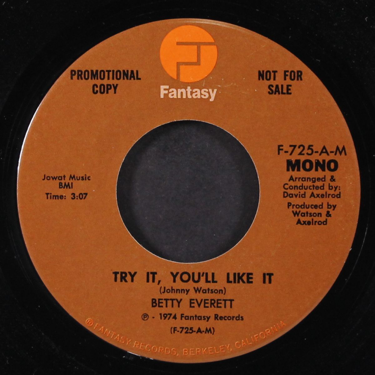 try it you'll like it / mono by BETTY EVERETT