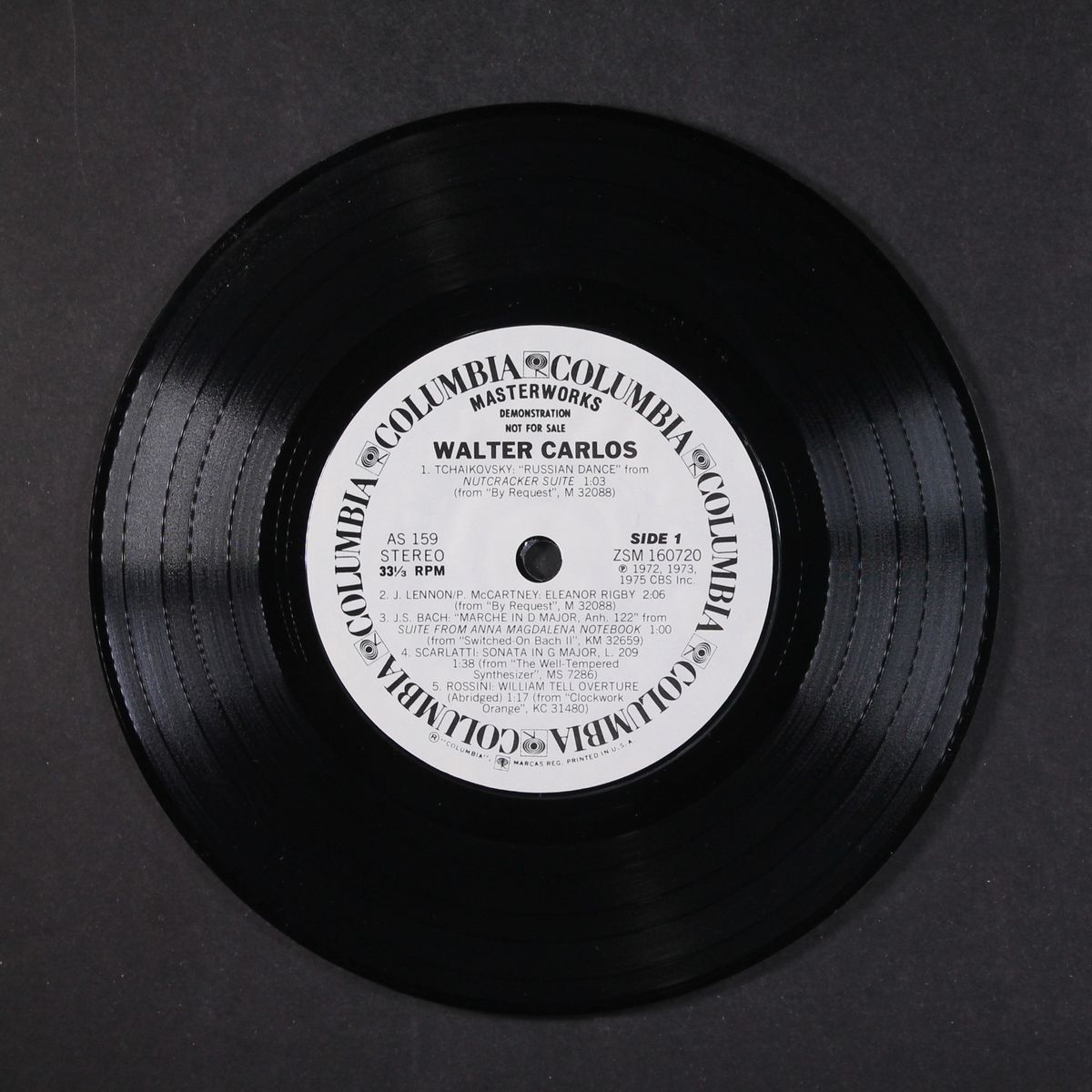 the greatest show on record by WALTER CARLOS